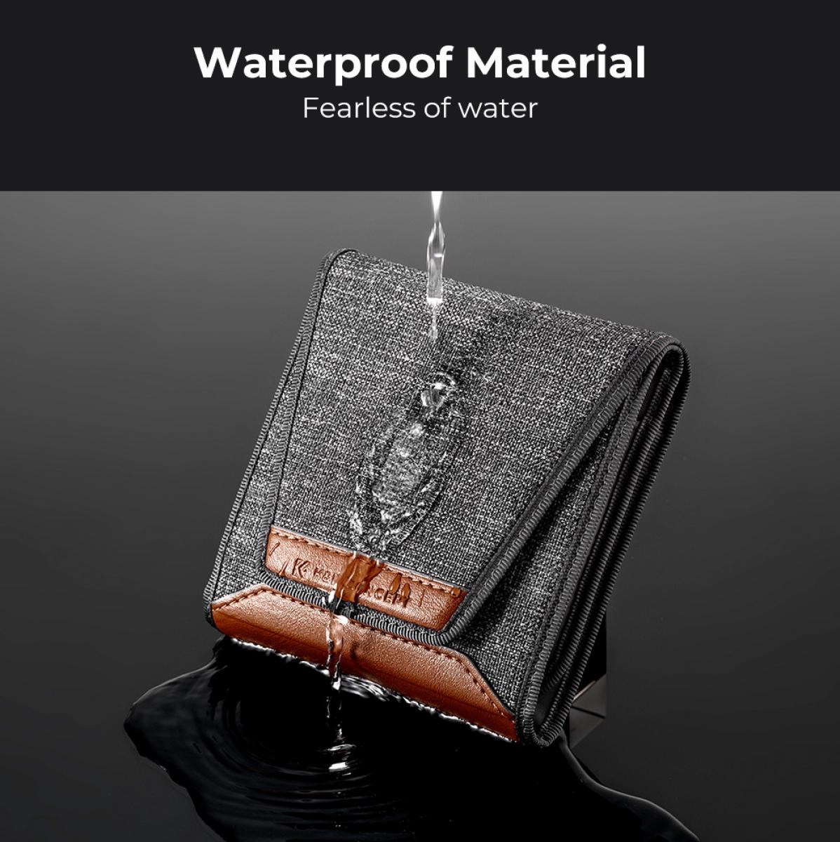 Bolsa de Filtro Fotografía de Lente, Bolsa de Filtro de Lente de Cámara, Bolsa de Filtro Fotografico con 3 Bolsillos, Funda Caso para de Cámara para Filtro Redondo de Diámetro hasta 62mm