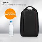 K&F Concept Fotoryggsäck Vattentät Ryggsäck Kameraryggsäck 18L 05 Svart