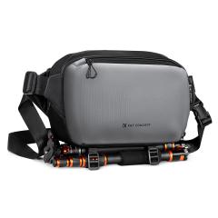 Alpha Camera Sling Bag 10L - Fotografie Schoudertas Compatibel met Canon, Nikon, Sony Camera's en DJI Mavic Drone (Grijs)