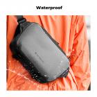 K&F Concept 10L Borsa a Tracolla per Fotocamera, impermeabile Borsa per Fotocamera a Spalla Singola Zaino Fotografico Piccolo Casual Borsa Fotocamera Compatibile con macchina fotografica SLR DSLR - Sling Bag Urban Wander 01 Grigio