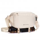 K&F Concept 10L Borsa a Tracolla per Fotocamera, impermeabile Borsa per Fotocamera a Spalla Singola Zaino Fotografico Piccolo Casual Borsa Fotocamera Compatibile con macchina fotografica SLR DSLR  - Sling Bag Urban Wander 01 Beige