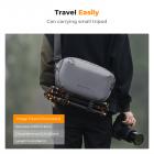 K&F Concept 10L Borsa a Tracolla per Fotocamera, impermeabile Borsa per Fotocamera a Spalla Singola Zaino Fotografico Piccolo Casual Borsa Fotocamera Compatibile con macchina fotografica SLR DSLR - Sling Bag Urban Wander 01 Grigio Scuro