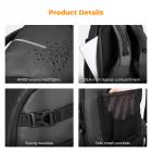 K&F Concept Kameraryggsekk 25L Stor Kameraveske for Fotografer med Regntrekk Kameraveske med 15,6 Tommers Laptoprom Kompatibel med Canon/Nikon/Sony/DJI Mavic Drone - Ryggsekk 25L Nature Wander 08 (Svart)