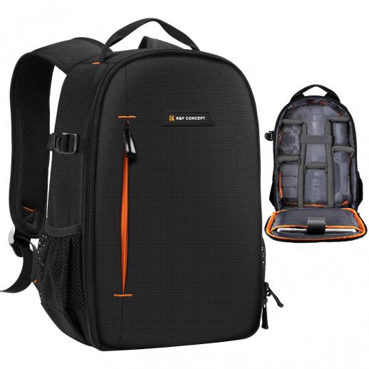 K&F Concept kameraryggsekk for fotografer Stor vanntett fotokameraveske for menn, kvinner