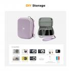 K&F Concept Digitalkameraväska Vattentät & Skyddande Liten Kameraväska Lätt Kameraaxelväska med 2 Bärvägar - Axelväska 1L Urban Wander 07 (Lila)