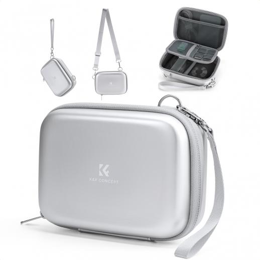 Bolsa Cámara Digital 1L K&F Concept, Funda Ligera y Protectora Tipo Bandolera para Kodak, Canon, Sony – Urban Wander 07 Morado