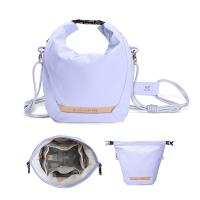 K&F Concept Camera Sling Bag Small Camera bag Lightweight Crossbody and Inner Liner Bag for Protection and Versatility, Purple