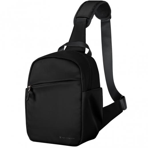 K&F Concept Borsa Fotografica, Zaino compatto di piccole Custodia per Macchine fotografica Reflex Compatta Videocamera impermeabile con tracolla regolabile e allargabile - Urban Wander 08 (Nero)