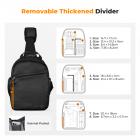 K&F Concept Borsa Fotografica, Zaino compatto di piccole Custodia per Macchine fotografica Reflex Compatta Videocamera impermeabile con tracolla regolabile e allargabile - Urban Wander 08 (Nero)