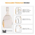 Kameralaukku Pieni Kamera Olkalaukku DSLR/SLR/Peilitön Kamera Kompakti Laukku Valokuvauslaukut 5L - Urban Wander 08 (Beige)