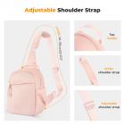 Kameralaukku Pieni Kamera Olkalaukku DSLR/SLR/Peilitön Kamera Kompakti Laukku Valokuvauslaukut 5L - Urban Wander 08 (Vaaleanpunainen)