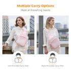 K&F Concept Borsa Fotografica, Zaino compatto di piccole Custodia per Macchine fotografica Reflex Compatta Videocamera impermeabile con tracolla regolabile e allargabile - Urban Wander 08 (Rosa Chiaro)