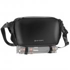 حقيبة كتف K&F Concept 2 في 1 بسعة 12 لترًا للاستخدام اليومي وحقيبة ظهر محمولة متعددة الوظائف للتصوير الفوتوغرافي وكاميرا DSLR