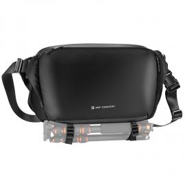 K&F Concept 2 i 1 Sling Bag 12L Everyday Axelväska & Multifunktionsfotografering Crossbody Camera DSLR Ryggsäck Bärbar väska