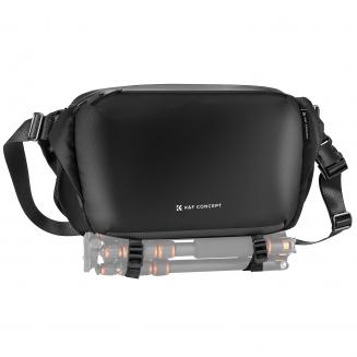 12L Alpha Camera Sling Bag Borsa a tracolla fotografica, compatibile con droni Canon / Nikon / Sony Camars / DJI Mavic - Sling Bag Urban Wander 01 Nero