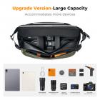 12L Alpha Camera Sling Bag Borsa a tracolla fotografica, compatibile con droni Canon / Nikon / Sony Camars / DJI Mavic - Sling Bag Urban Wander 01 Verde