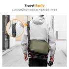 12L Alpha Camera Sling Bag Borsa a tracolla fotografica, compatibile con droni Canon / Nikon / Sony Camars / DJI Mavic - Sling Bag Urban Wander 01 Verde