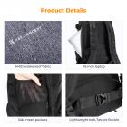 K&F Concept 32L Zaino Fotocamera Professionale Multifunzionale Zaino Fotografico Portatile Borsa Fotocamera - Backpack Nature Wander 08（Grigio）