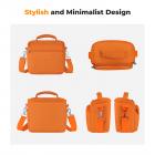 K&F Concept Camera Sling Bag 5L - Kleine Crossbody Cameratas voor DSLR/SLR en Compacte Camera's | Urban Wander 05 (Oranje)