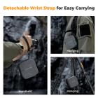 10 lommer hård skal objektivfilterpose op til 82 mm, vandtæt, holdbar, bærbar, kamerafilterpose, bæretaske til rejser og fotografering, størrelse S