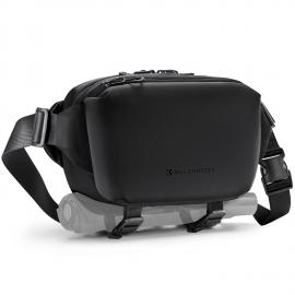 Sac bandoulière K&F Concept Alpha 4 L pour appareil photo, compatible avec les appareils photo Canon, Nikon, Sony et DJI Mavic - Sac bandoulière 4 L Urban Wander 12 (noir)