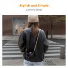 K&F Concept Kamera Nakkestropp Kamera Skulderstropp Passer for DSLR speilreflekskameraer Strap Urban Wander 05 Black