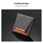 K&F Concept Linsfilterpåse 2-pack, linsfilterfodral 3-fick Professionell Fotografi Filterhållare Bältesväska Fodral Vattentät och dammtät för filter upp till 82 mm