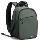 K&F CONCEPT Zaino Fotografico Professionale, Zaino Fotografico Ligera 5L Resistente al Agua para Uso Diario y Viajes, Compatible con Sony/Canon/Nikon, Compacto con Compartimento para iPad, Verde