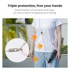 Correa Bandolera para Cuello K&F Concept para DJI Osmo Pocket 3 (Rosa) - Con Tornillo 1/4