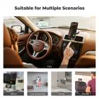 K&F CONCEPT Magnetisk Telefonholder til Bil, 360° Roterbar Vakuum Magnetisk Telefonholder til Din Bil/Fitnesscenter/Spejl/Glat Overflade, Kompatibel med iPhone 17 Pro MAX 16/15/14/13/12 & Android Telefon