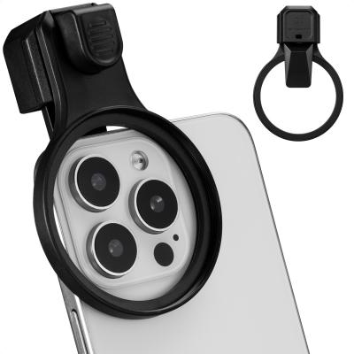 K&F CONCEPT Adattatore per filtro obiettivo per telefono da 58 mm Press-Type, compatibile con iPhone 17/16/15/14/13/12, 16/15/14/13/12 Pro e Pro Max, Samsung (filtro non incluso)