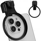K&F CONCEPT 67 mm tryckbar telefonlinsfilteradapter, kompatibel med iPhone 17/16/15/14/13/12, 16/15/14/13/12 Pro, 16/15/14/13/12 Pro Max (filter ingår ej)