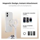 K&F CONCEPT Lichtgewicht 71 inch Mag-Safe Selfie Stick Statief, Draagbare Uitschuifbare Telefoonstandaard met Bluetooth Afstandsbediening, 3-assige Verstelling Aluminium Vlog Rig Compatibel met iPhone 17 16 15 14 Pro Max