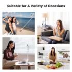 K&F CONCEPT Lichtgewicht 71 inch Mag-Safe Selfie Stick Statief, Draagbare Uitschuifbare Telefoonstandaard met Bluetooth Afstandsbediening, 3-assige Verstelling Aluminium Vlog Rig Compatibel met iPhone 17 16 15 14 Pro Max