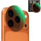 K&F CONCEPT FNA01 Snap-On ND2-32 filter voor iPhone 17 Pro & Pro Max, 11,2 g ultralicht variabel ND-lensfilter met Snap-on Deco-bevestiging, AGC-glas met 28-laags coating