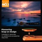 K&F CONCEPT FNA01 Snap-On ND2-32 filter voor iPhone 17 Pro & Pro Max, 11,2 g ultralicht variabel ND-lensfilter met Snap-on Deco-bevestiging, AGC-glas met 28-laags coating