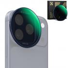 K&F CONCEPT FNA01 Snap-On ND2-32 filter voor iPhone 17 Pro & Pro Max, 11,2 g ultralicht variabel ND-lensfilter met Snap-on Deco-bevestiging, AGC-glas met 28-laags coating