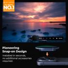 K&F CONCEPT FNA01 Snap-On ND2-32 filter voor iPhone 17 Pro & Pro Max, 11,2 g ultralicht variabel ND-lensfilter met Snap-on Deco-bevestiging, AGC-glas met 28-laags coating