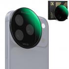 K&F CONCEPT FNA01 Snap-On ND2-32 filter voor iPhone 17 Pro & Pro Max, 11,2 g ultralicht variabel ND-lensfilter met Snap-on Deco-bevestiging, AGC-glas met 28-laags coating