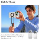 K&F CONCEPT FCA01 Snap-On CPL-filter voor iPhone 17 Pro Max/17 Pro, 9,5 g ultralicht polarisatiefilter met Snap-on Deco-bevestiging, AGC-glas met 28-laags antireflectiecoating.