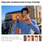K&F CONCEPT FCA01 Snap-On CPL-filter voor iPhone 17 Pro Max/17 Pro, 9,5 g ultralicht polarisatiefilter met Snap-on Deco-bevestiging, AGC-glas met 28-laags antireflectiecoating.