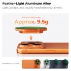 K&F CONCEPT FCA01 Snap-On CPL-filter voor iPhone 17 Pro Max/17 Pro, 9,5 g ultralicht polarisatiefilter met Snap-on Deco-bevestiging, AGC-glas met 28-laags antireflectiecoating.