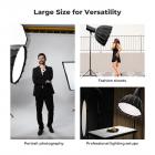 35"/90 cm Softbox Parabolic Hexadecagon Kompatibel med Bowens Mount med Honeycomb Grid Light Diffusers Bæretaske til Photography Studio Speedlite Flash og Monolight