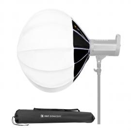33,5" / 85 cm Softbox Lantern Soft Light Modifier Quick Release Light Diffuser Softbox kompatibel med Bowens-feste med bæreveske for fotografistudio Speedlite Flash og Monolight
