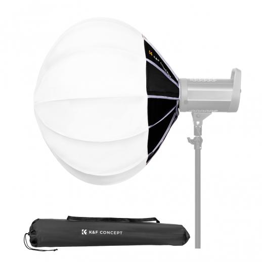33,5" / 85 cm Softbox Lantern Soft Light Modifier Quick Release Light Diffuser Softbox kompatibel med Bowens Mount med bæretaske til fotografistudie Speedlite Flash og Monolight