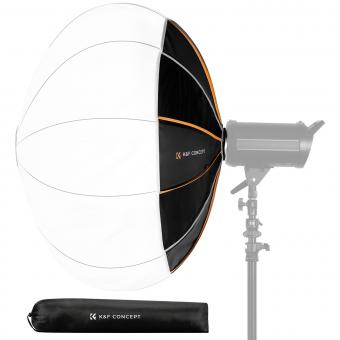 K&F CONCEPT Lantern Softbox, 35.4"/90cm, Depth Adjustable, Quick Release | Softbox Lighting Kit with Bowens Mount, Light Modifier for Baby Photography, Live Streaming Studio and Video Recording LK11