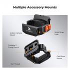 K&F CONCEPT uitbreidingsadapter accessoires compatibel met Pocket 4/3, aluminium beschermkooi met cold shoe, 1/4", Action, Arca, Dual-Claw, past in de originele aluminium camerahouder.