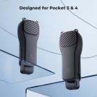 K&F CONCEPT PT61 beschermhoes compatibel met DJI Osmo Pocket 4 & Pocket 3, harde draagtas met ingebouwde filteropbergruimte, PC beschermhoes met zachte voering, draagbare reisopbergkoffer
