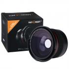 52mm Fisheye-objektiv 0.35X HD vidvinkel med makro närbild