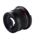 52mm Fisheye-objektiv 0.35X HD vidvinkel med makro närbild